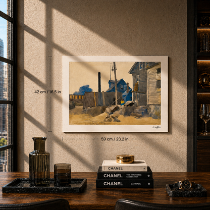 Edward Hopper House on the Shore Lithograph Arches 300gsm 42x59 cm
