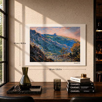 Claude Monet Sun on the Little Creuse Lithograph Arches 300gsm 42x59 cm