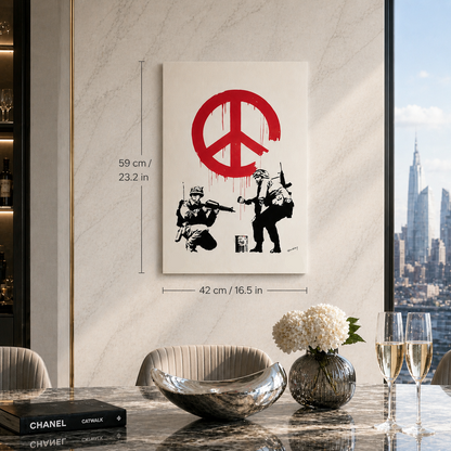 Banksy CND Soldiers Lithograph Arches 300gsm 42x59 cm