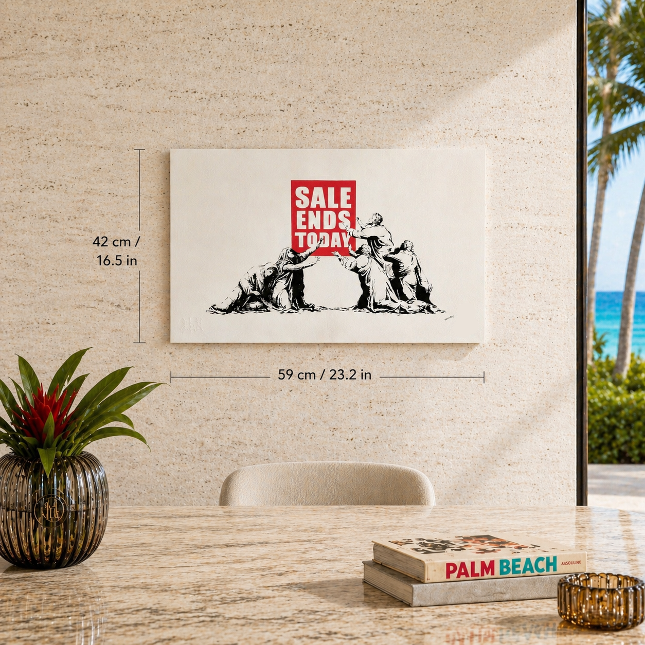 Banksy Sale Ends Today Lithograph Arches 300gsm 42x59 cm