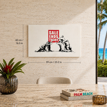 Banksy Sale Ends Today Lithograph Arches 300gsm 42x59 cm