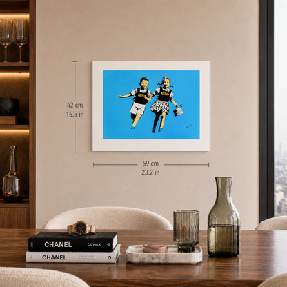 Banksy Police Kids Lithograph Arches 300gsm 42x59 cm
