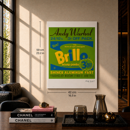 Andy Warhol Brillo Lithograph Arches 300gsm 42x59 cm