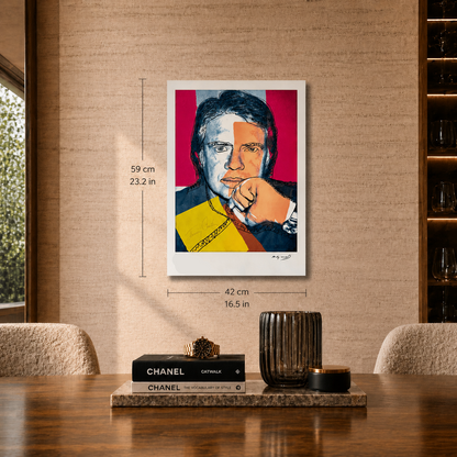 Andy Warhol Jimmy Carter Lithograph Arches 300gsm 42x59 cm