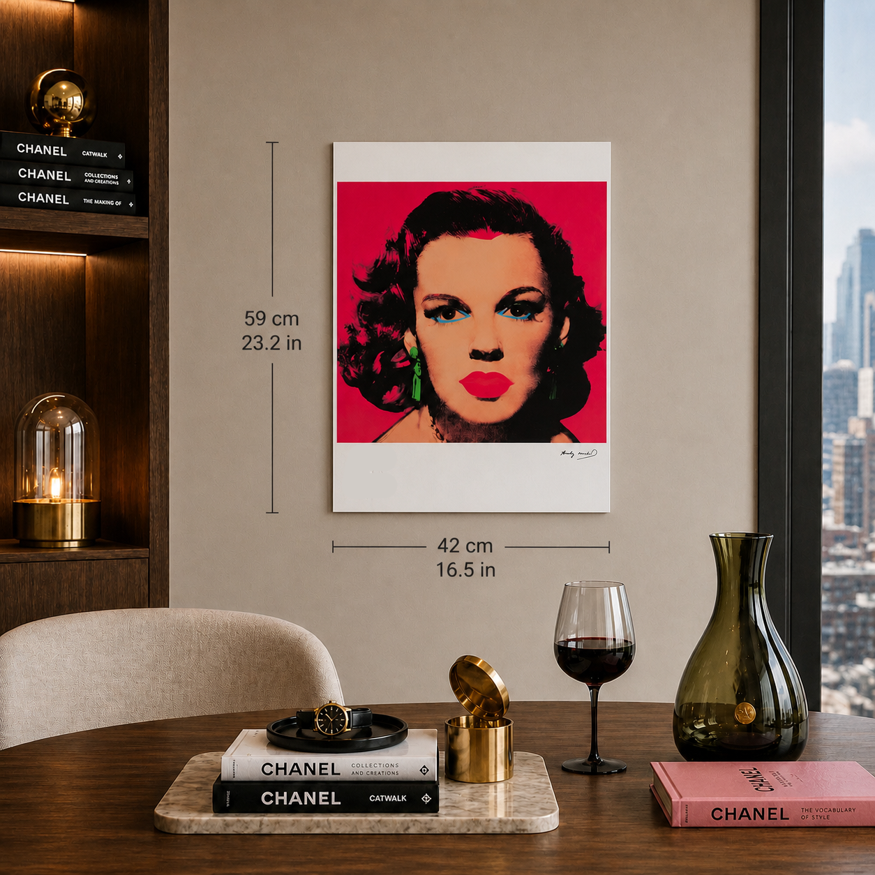 Andy Warhol Judy Garland Lithograph Arches 300gsm 42x59 cm