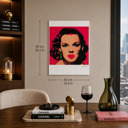 Andy Warhol Judy Garland Lithograph Arches 300gsm 42x59 cm