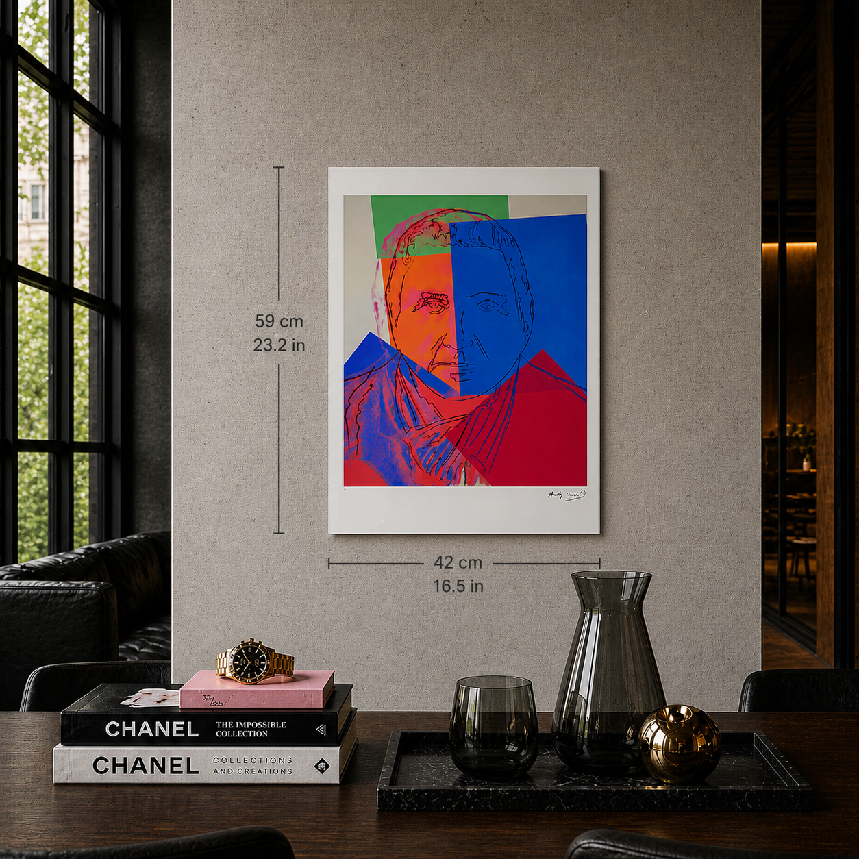 Andy Warhol Gertrude Stein Lithograph Arches 300gsm 42x59 cm