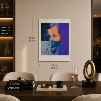 Andy Warhol Sigmund Freud Lithograph Arches 300gsm 42x59 cm