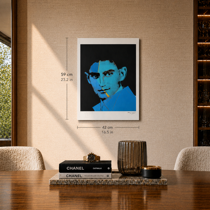 Andy Warhol Franz Kafka Lithograph Arches 300gsm 42x59 cm