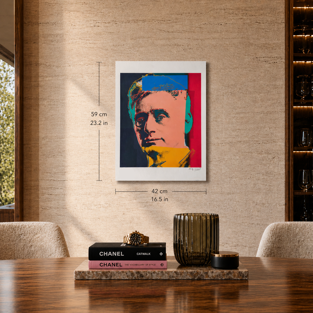 Andy Warhol Louis Brandeis Lithograph Arches 300gsm 42x59 cm