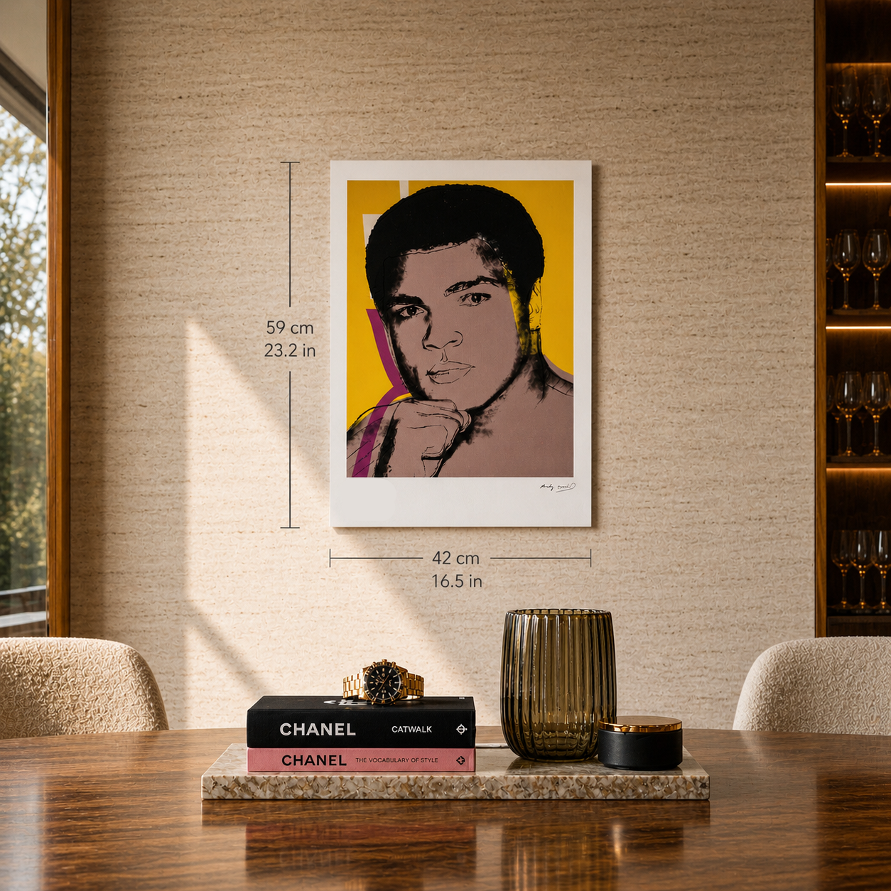 Andy Warhol Muhammad Ali (F. & S. II.182) Lithograph Arches 300gsm 42x59 cm