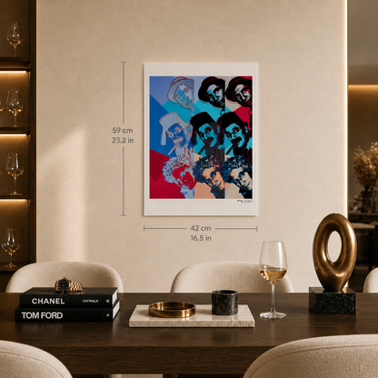 Andy Warhol The Marx Brothers Lithograph Arches 300gsm 42x59 cm