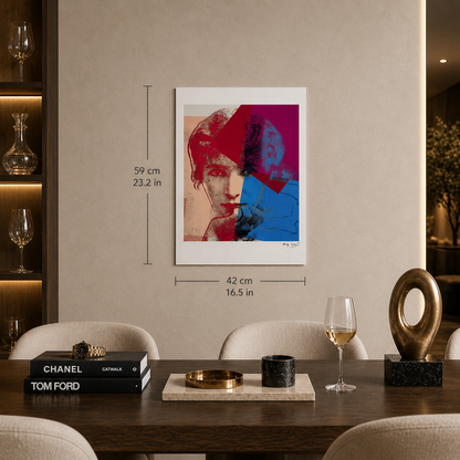 Andy Warhol Sarah Bernhardt Lithograph Arches 300gsm 42x59 cm