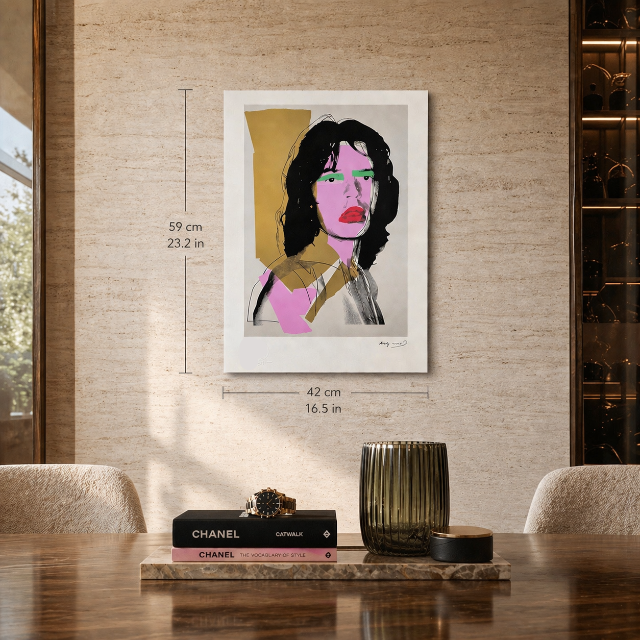 Andy Warhol Mick Jagger (FS II.143, 1975) Lithograph Arches 300gsm 42x59 cm