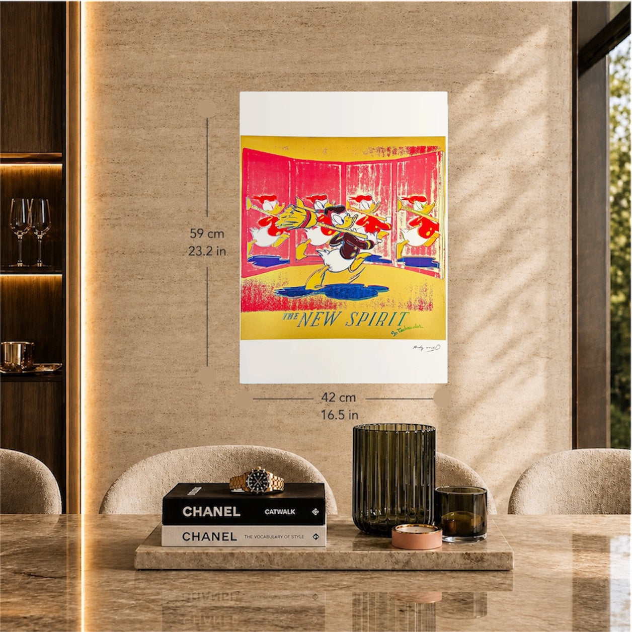 Andy Warhol New Spirit Lithograph Arches 300gsm 42x59 cm