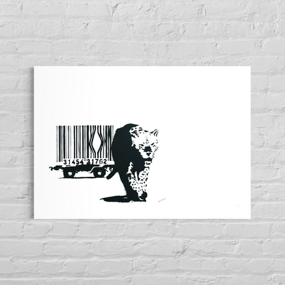 Banksy Barcode Lithograph Arches 300gsm 42x59 cm