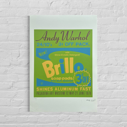 Andy Warhol Brillo Lithograph Arches 300gsm 42x59 cm