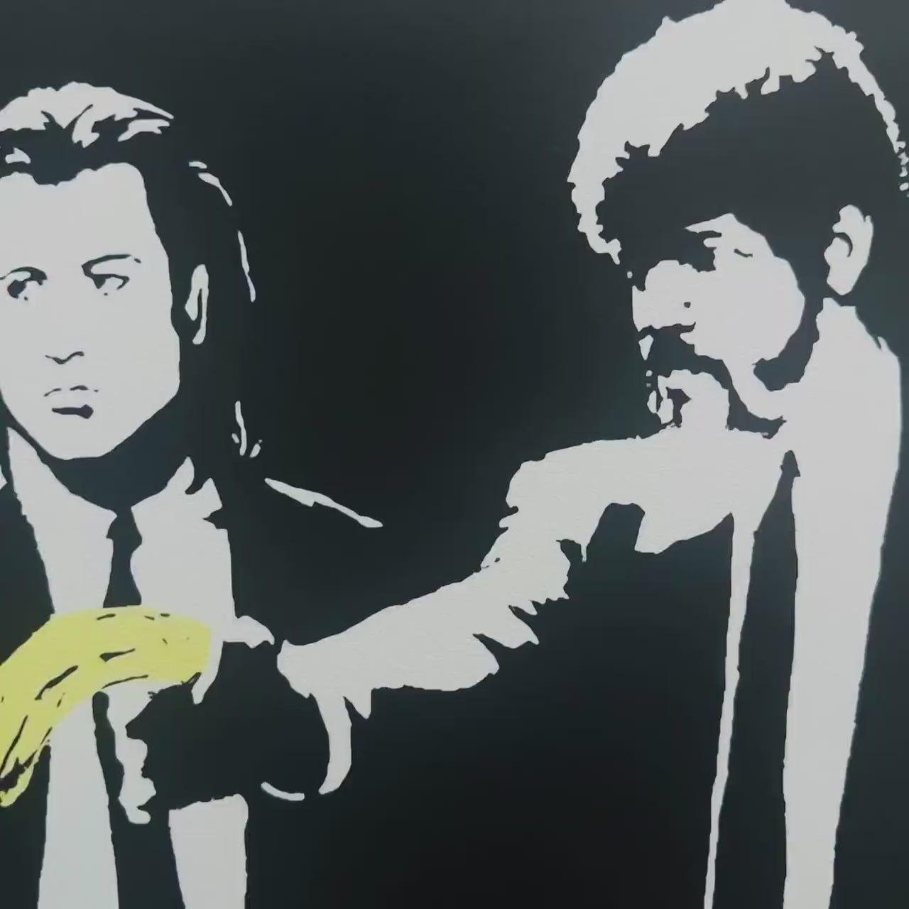 Banksy Pulp Fiction Lithograph Arches 300gsm 42x59 cm – The Luxury
