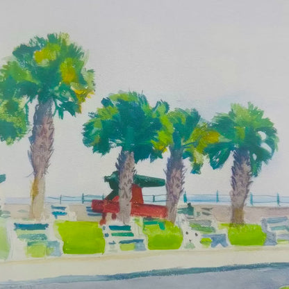 Edward Hopper – ‘The Battery, Charleston, S.C.’ – Gelimiteerde en genummerde editie