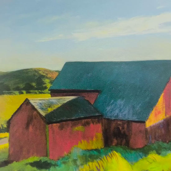 Edward Hopper – ‘Cobb’s Barns, South Truro’ – Gelimiteerde en genummerde editie