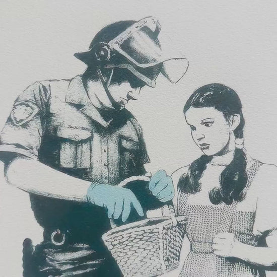 Banksy – ‘Stop and Search’ – Gelimiteerde en genummerde editie