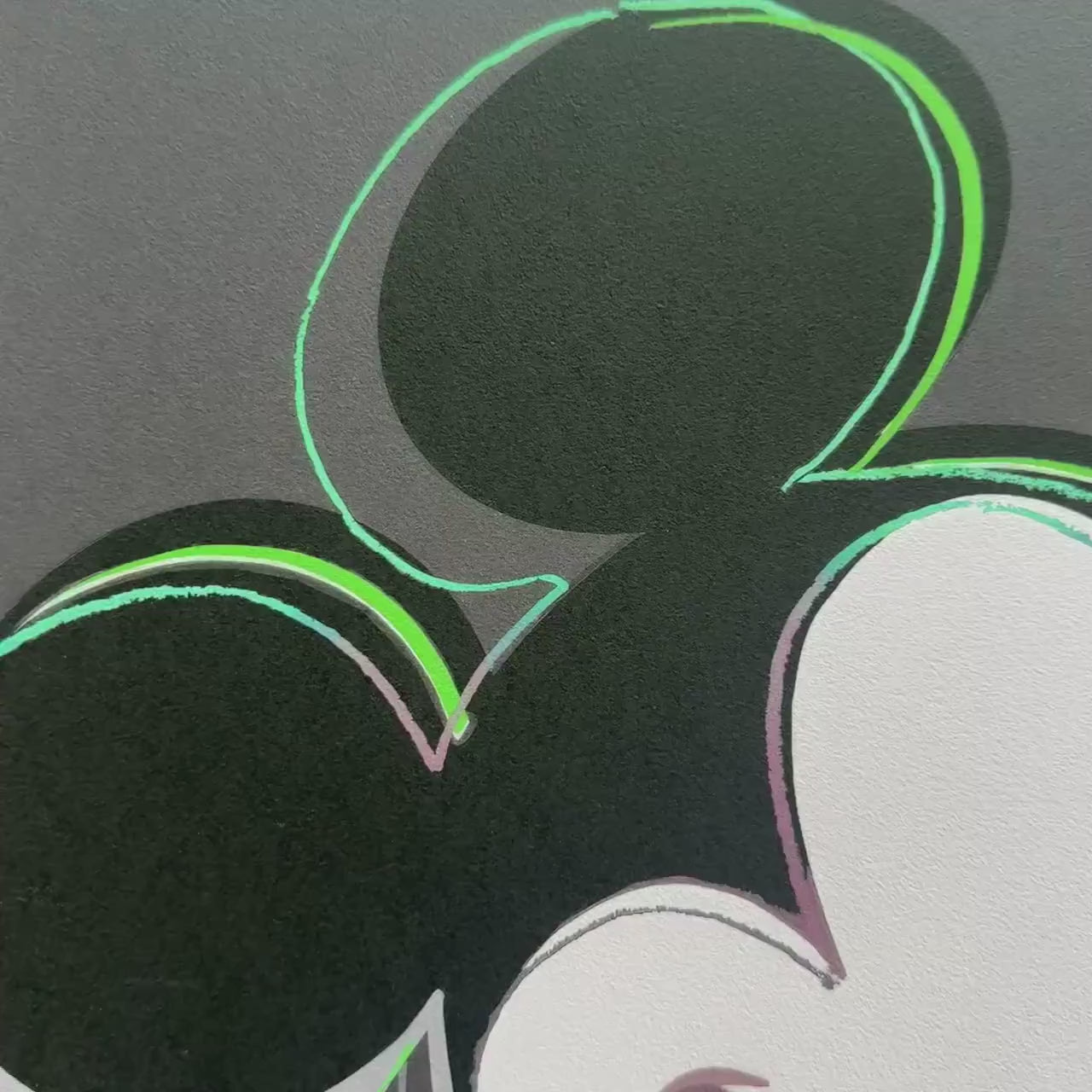 Andy Warhol – ‘Mickey Mouse (Zalm)’ – Gelimiteerde en genummerde editie