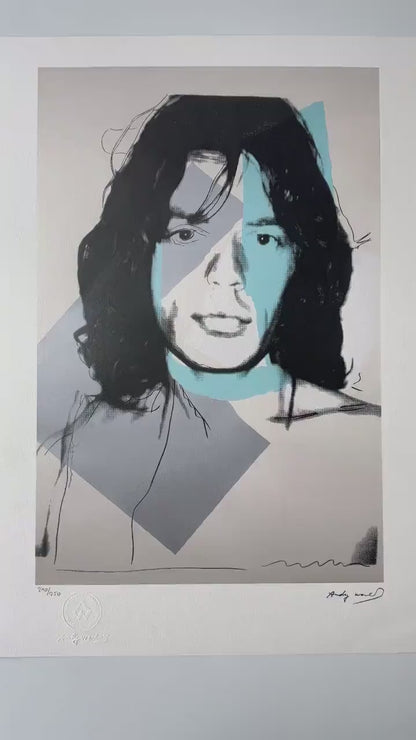 Andy Warhol – ‘Mick Jagger’ (FS II.138, 1975) – Gelimiteerde en genummerde editie